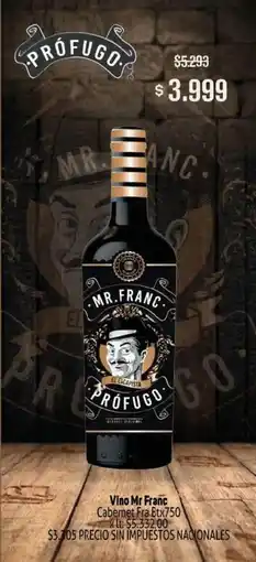 Makro Mr Franc vino oferta