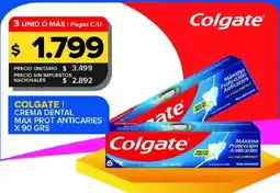 Carrefour Maxi Colgate crema dental max prot anticaries oferta