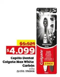Makro Colgate cepillo dental max white carbon oferta