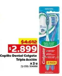 Makro Colgate cepillo dental triple acción oferta