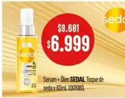 Makro Sedal serum óleo sedal toque de seda oferta