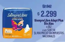 Makro Siempre Libre Adapt Plus Sin Alas oferta