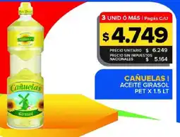 Carrefour Maxi Cañuelas aceite girasol oferta