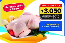 Carrefour Maxi Carrefour pollo congelado oferta
