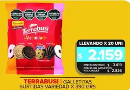 Carrefour Maxi Terrabusi galletitas surtidas variedad oferta