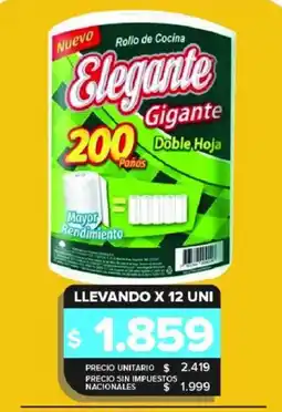 Carrefour Maxi Elegante rollo de cocina gigante oferta