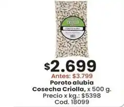 Coto Poroto alubia Cosecha Criolla oferta