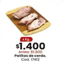 Coto Patitas de cerdo oferta