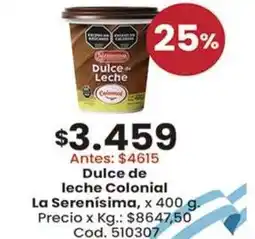 Coto Dulce de leche Colonial La Serenísima oferta
