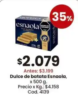 Coto Esnaola Dulce de batata oferta