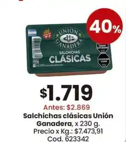 Coto Unión Ganadera Salchichas clásicas oferta