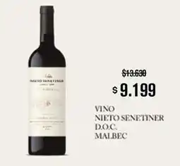 Makro Nieto senetiner - vino d.o.c. malbec oferta