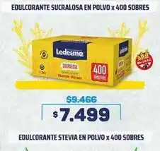 Makro Ledesma - edulcorante sucralosa en polvo oferta