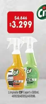Makro Cif - limpiador cif expert x 500ml. 461929/461955/467896 oferta