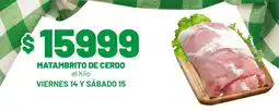 Almacor Matambrito de cerdo oferta