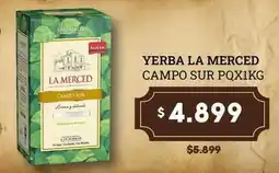 Makro La merced - yerba campo sur pqx1kg oferta