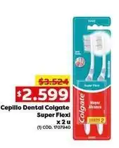 Makro Colgate - cepillo dental super flexi oferta