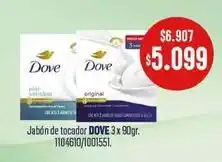 Makro Dove - jabón de tocador 3 x 90gr. 1104610/1001551 oferta