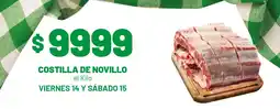 Almacor Costilla de novillo oferta