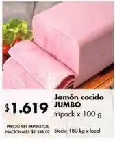 Disco Jumbo - jamón cocido jumbo oferta