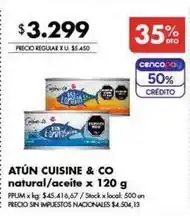 Disco Atún oferta