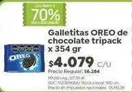 Jumbo Oreo - galletitas de chocolate tripack oferta