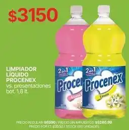 Supermercados Vea Procenex - limpiador líquido oferta