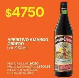 Supermercados Vea Amargo - aperitivo amargo oferta