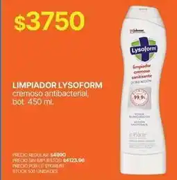 Supermercados Vea Lysoform - limpiador cremoso antibacterial oferta
