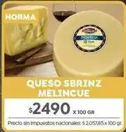 Jumbo La paulina - queso sbrinz oferta
