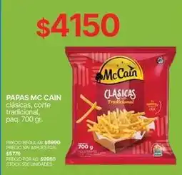 Supermercados Vea Mc cain - papas clásicas oferta