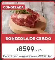 Jumbo Bondiola de cerdo oferta