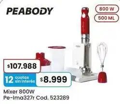 Coto Peabody - mixer 800w pe-ima327r oferta