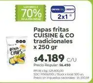 Jumbo Papas fritas tradicionales oferta