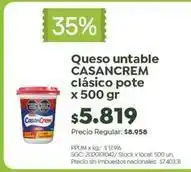 Jumbo Casancrem - queso untable cl uevo sico pote oferta
