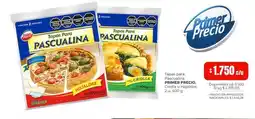 Cooperativa Obrera Primer precio - tapas para pascualina oferta
