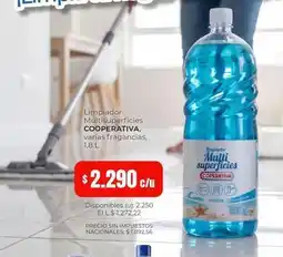 Cooperativa Obrera Limpiador multisuperficies oferta