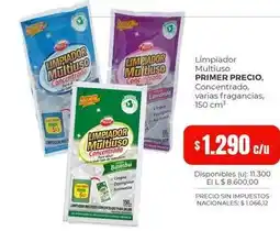 Cooperativa Obrera Primer - limpiador multiuso concentrado oferta