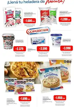 Cooperativa Obrera Vida - leche entera oferta