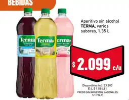 Cooperativa Obrera Terma - aperitivo sin alcohol oferta