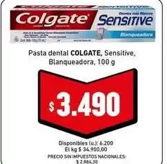 Cooperativa Obrera Colgate - pasta dental oferta