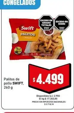 Cooperativa Obrera Swift - palitos de pollo oferta