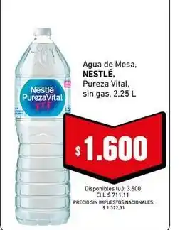 Cooperativa Obrera Nestlé - agua de mesa oferta