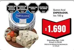 Cooperativa Obrera Emperador - queso azul oferta