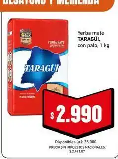 Cooperativa Obrera Máxima - yerba mate oferta
