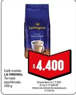 Cooperativa Obrera La virginia - café molido oferta