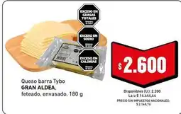 Cooperativa Obrera Queso barra tybo oferta