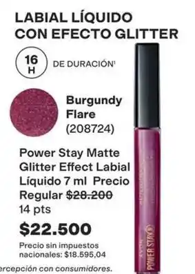 Avon Avon - labial líquido con efecto glitter oferta