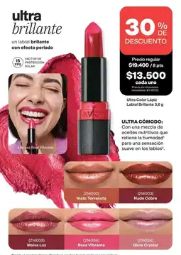 Avon Avon - ultra color lápiz labial brillante oferta