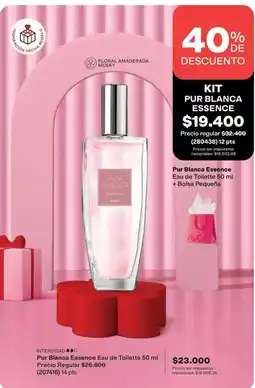 Avon Blanca - kit pur blanca essence oferta